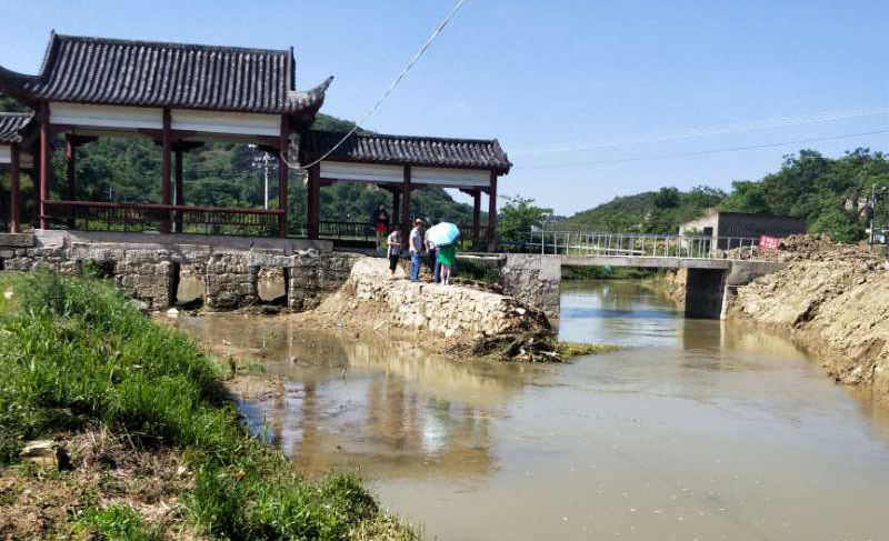 黔西县甘棠镇大寨村蔬菜大棚基地龙潭河河道清淤工程